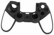 Защитный силиконовый чехол Controller Silicon Case (Non-Slip) для геймпада Sony Dualshock 4 Wireless Controller Черный/Белый (PS4)