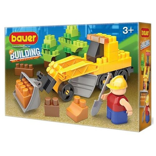 Кроха Конструктор Стройка с грейдером 658 с 3 лет