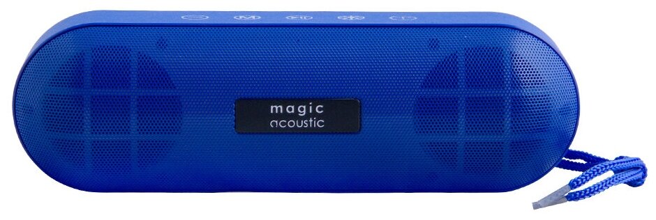 Портативная колонка Magic Acoustic Evolution с Bluetooth 5.0/10 Вт/светомузыка/2х5 Вт/синий/SK1025BE
