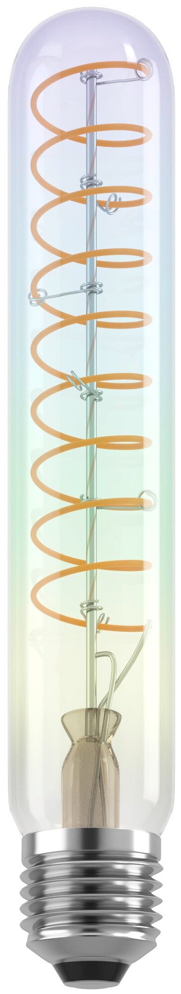 110204 Светодиодная лампа EGLO, T30, 4W, E27, 2000К, стекло, радужный