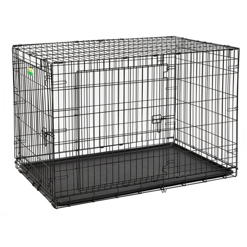 MidWest Клетка для собак и кошек Contour с двумя дверьми 24, 63х46х49h см