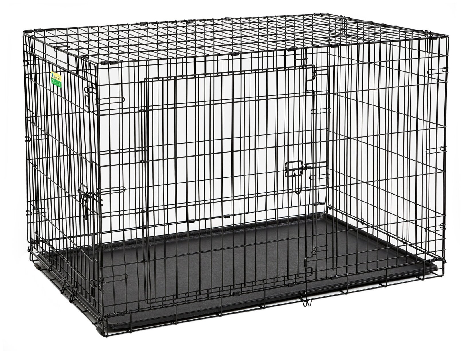 MidWest Клетка для собак и кошек Contour с двумя дверьми 24" 63х46х49h см