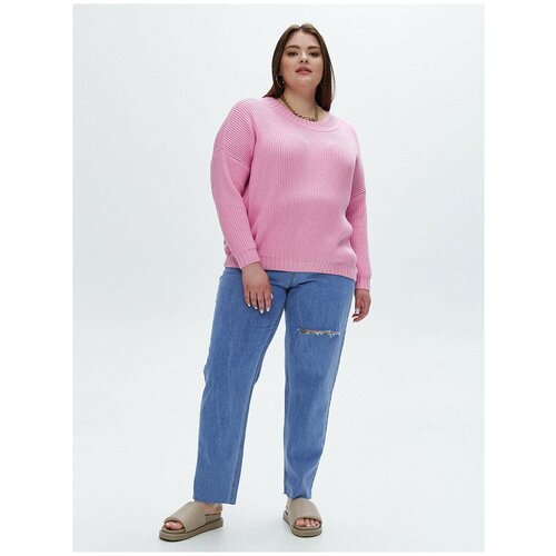 фото Джинсы с резом, голубой (46eu / 52ru) 4forms