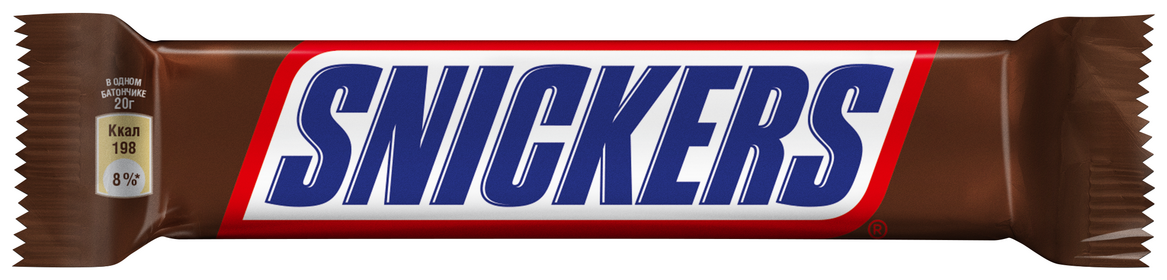 Батончик Snickers Stick, 20 г, 32 шт.
