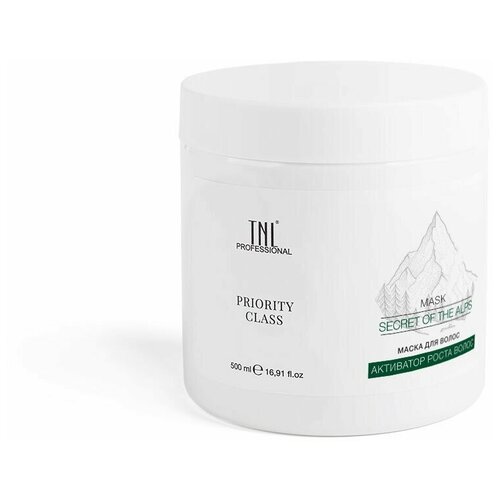 TNL, Priority Class Secret of the Alps Активатор роста волос маска для волос, 500 мл