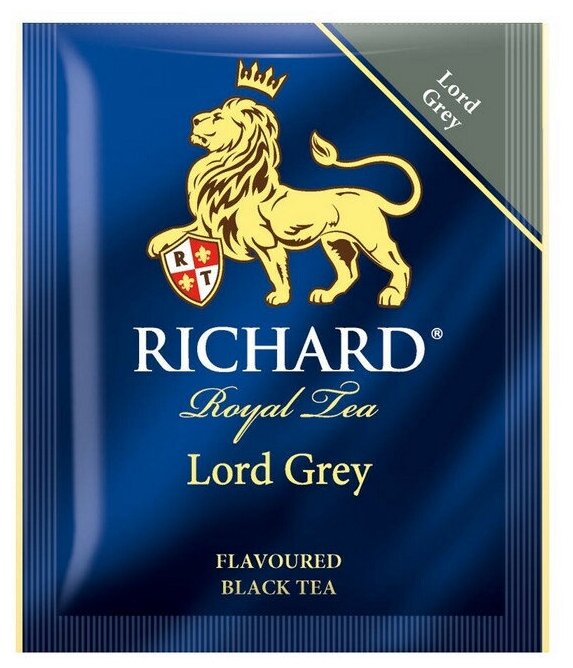Чай Richard Lord Grey чёрн. аромат. 25x2 сашет - фотография № 3