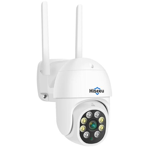 Камера видеонаблюдения Hiseeu PTZ Camera WIFI с SIM 3 Mp белый 798000₽
