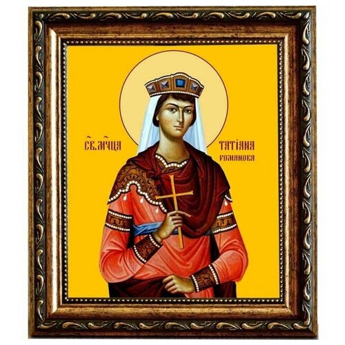 Татиана Николаевна Романова, великая княжна. Икона на холсте.