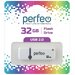 USB Флеш-накопитель USB накопитель Perfeo 32GB C07 White