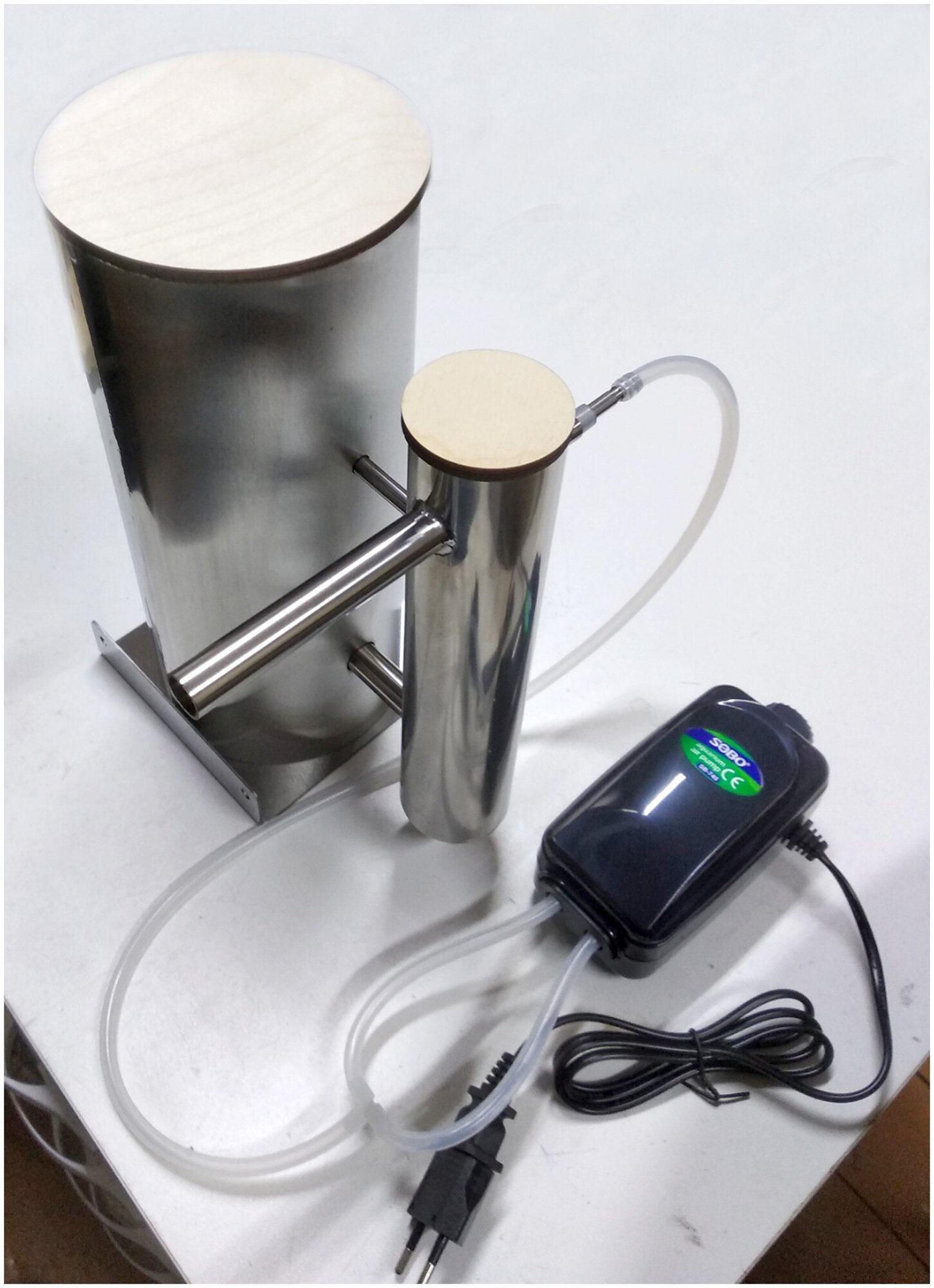 Дымогенератор для холодного копчения Люкс 2,4 литра с очистителем дымиа - фотография № 7