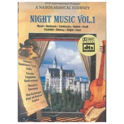 V/a Night Music Vol. 1-Mozart Beethoven Tchaikovsky Naxos DVD USA ( ДВД Видео 1шт) southern france