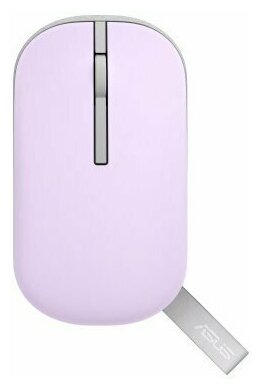 Мышь беспроводная ASUS Marshmallow MD100 Lilac Mist Purple