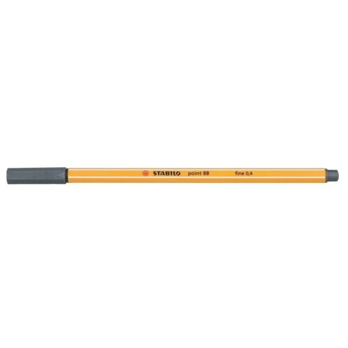 Stabilo Ручка капиллярная 0,4 мм холодный темно-серый 88/97