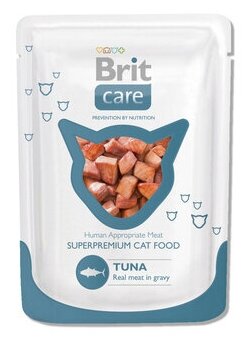 Brit Паучи для взрослых кошек Care с тунцом (Tuna) 100119 | Tuna, 0,08 кг, 38517 (2 шт)