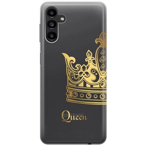 Силиконовый чехол с принтом True Queen для Samsung Galaxy A13 5G / Самсунг А13 силиконовый чехол с принтом true queen для samsung galaxy a13 5g самсунг а13