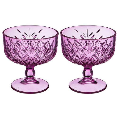 Набор креманок 484-793 из 2 шт. timeless аметист 275 мл