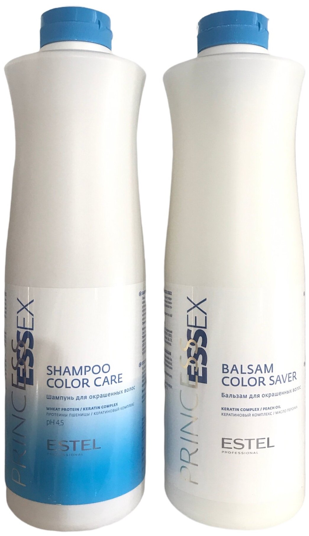 ESTEL Princess Essex Color Care для окрашенных волос набор, шампунь 1000 мл + бальзам 1000 мл