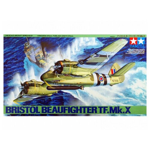 TAMIYA Британский торпедоносец Bristol Beaufighter TF.Mk.X (1:48), Модель для сборки