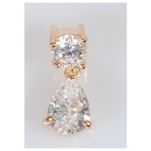 фото Подвеска lotus jewelry, горный хрусталь, белый