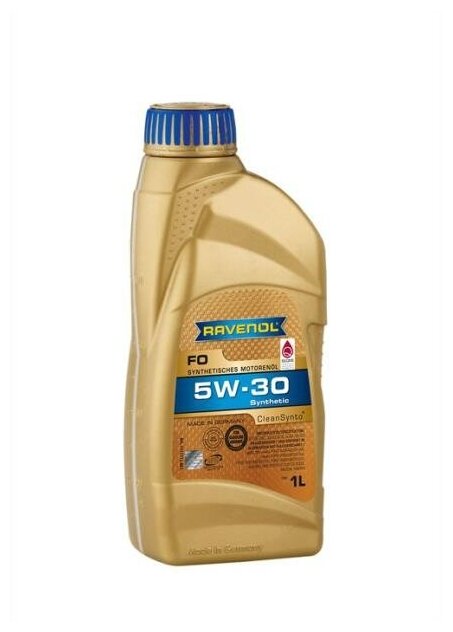 Масло Моторное Ravenol Fo 5w-30 Синтетическое 1 Л 4014835722613 Ravenol4014835722613