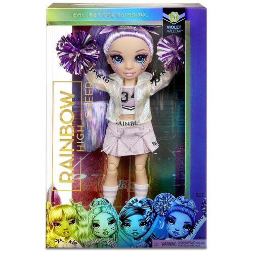 Игрушка Rainbow High Кукла Cheer Doll-Violet Willow (Purple)