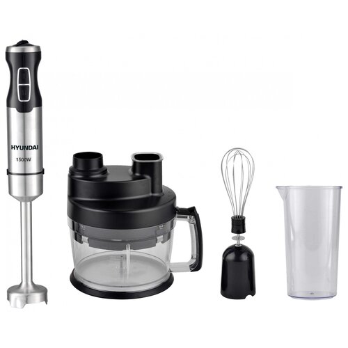 Блендер погружной HYUNDAI HYB-H5442 1500Вт черныйсеребристый 577000₽