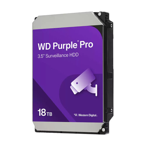 Жесткий диск Western Digital WD Purple 18 ТБ WD181PURP 53657₽
