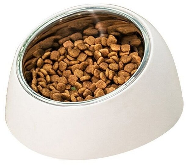 Миска для домашних животных Jordan Judy Pet Bowl Белая - фотография № 13