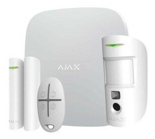 Стартовый комплект Ajax StarterKit Cam Plus White .