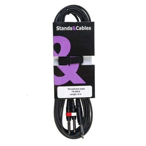 STANDS & CABLES YC-009 5 Инструментальный кабель кабель pro legend jack 3 5 мм jack 3 5 мм pl1036 черный 2 м