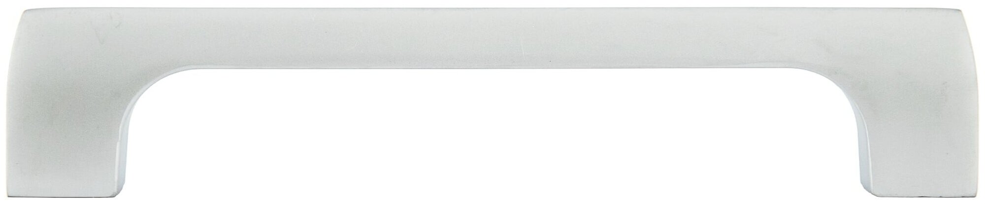 Ручка-скоба мебельная R-3070 128 мм, цвет матовый хром - фотография № 3