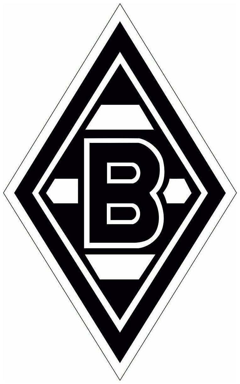 Наклейка виниловая цветная "borussia-moen-chengladbach"