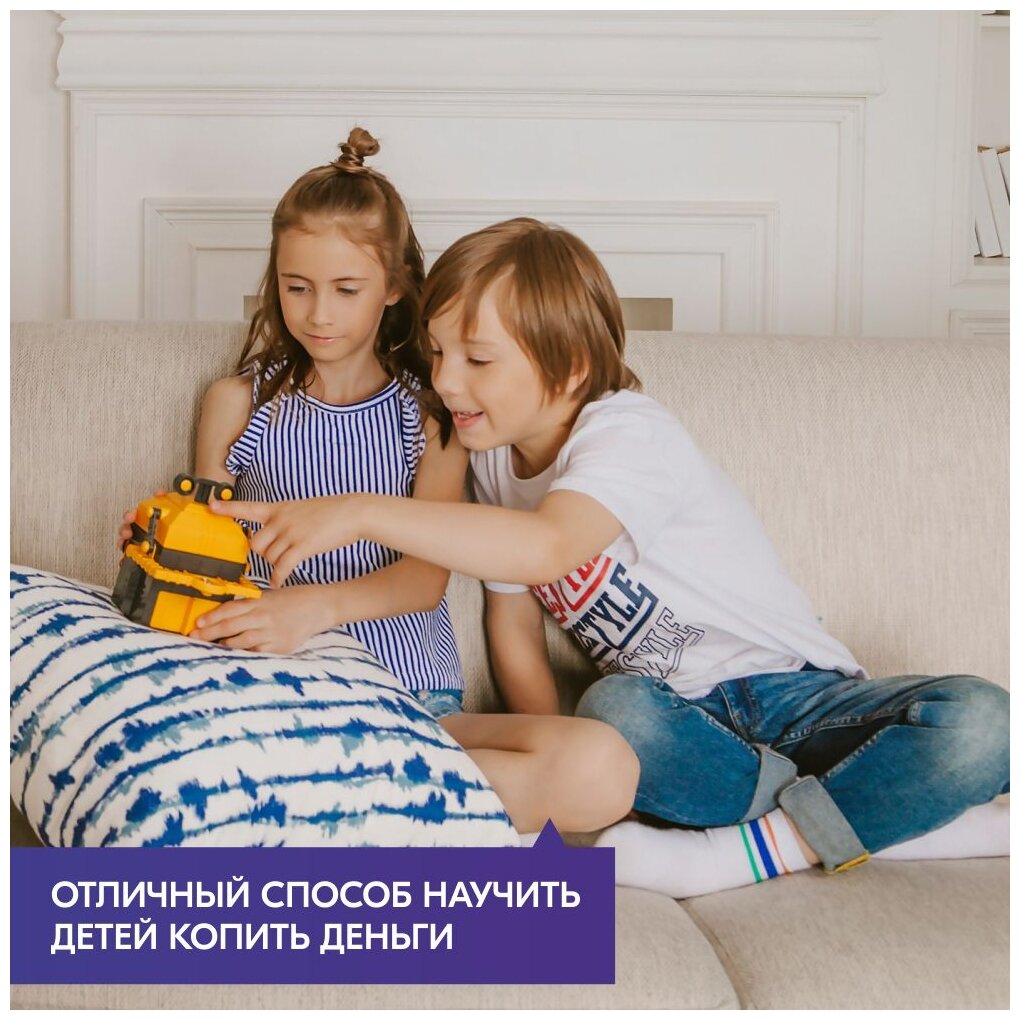 Научный набор 4M Робот-копилка (00-03422) - фото №4