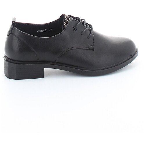 Туфли Baden женские демисезонные, размер 40, цвет черный, артикул CV045-101