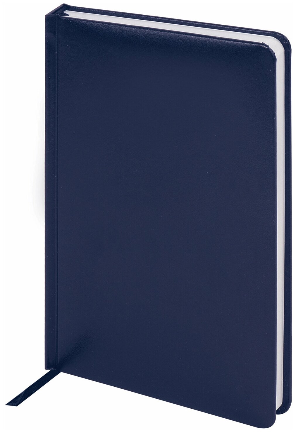 Ежедневник BRAUBERG недатированный А5 (138х213 мм) "Select", балакрон, 160 л., темно-синий, 123430
