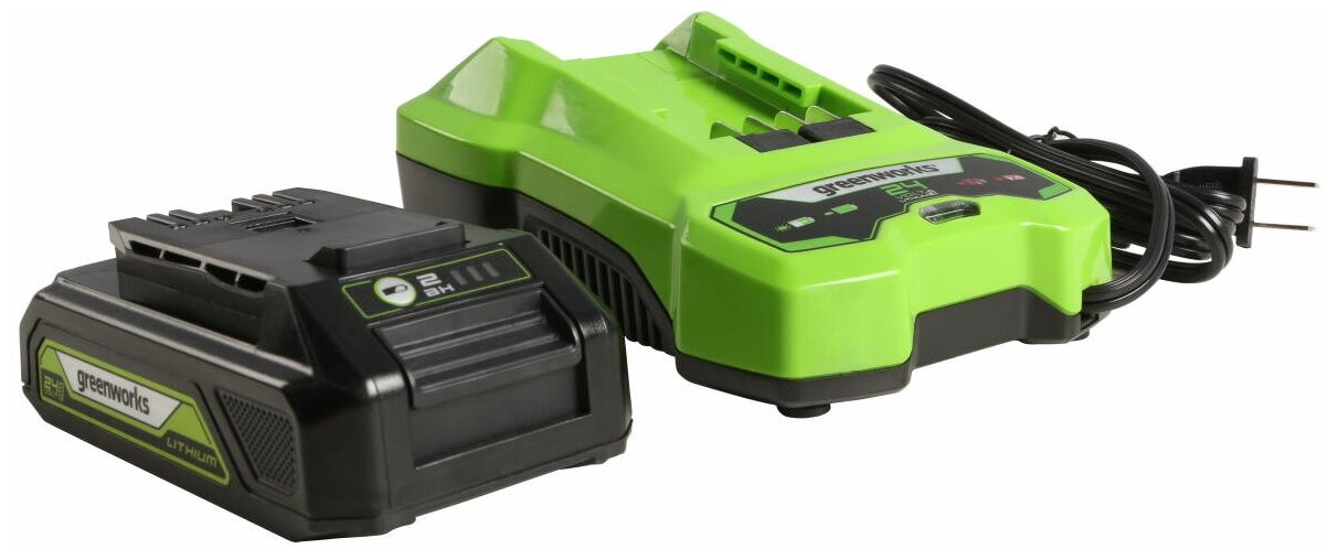 Аккумулятор с USB разъемом GreenWorks G24USB2 24V 2 А/ч (2939207)