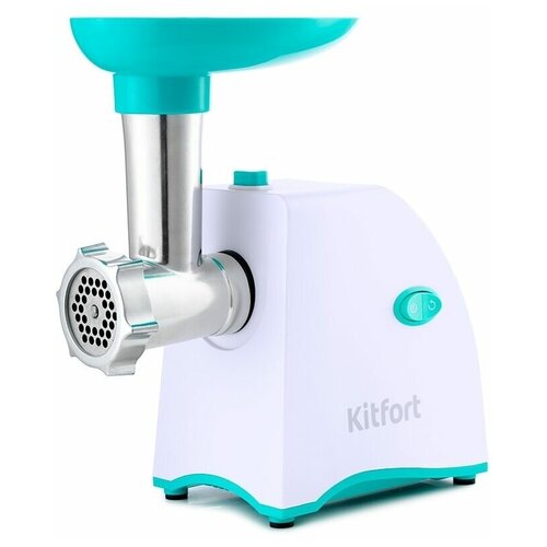 Мясорубка Kitfort KT-2111 белыйбирюзовый 563500₽