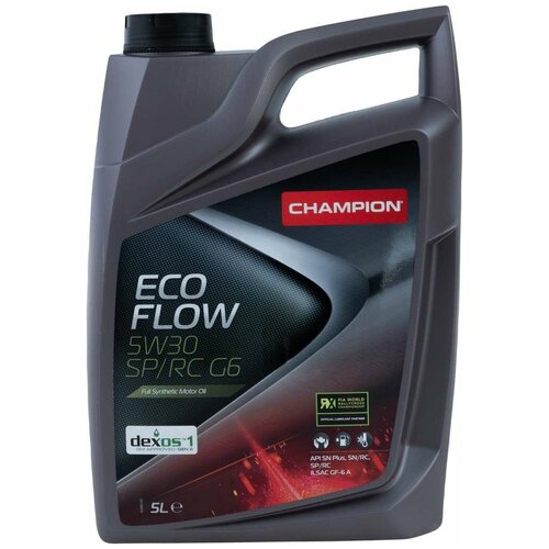 Масло моторное синт. CHAMPION ECO FLOW 5W30 SP/RC