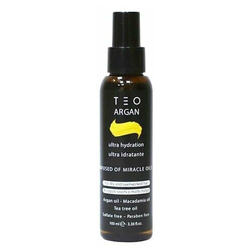 Teotema Teo Argan Аргановое масло-эликсир 100 мл. крем паста teotema teo obstinate fibre paste 50 мл