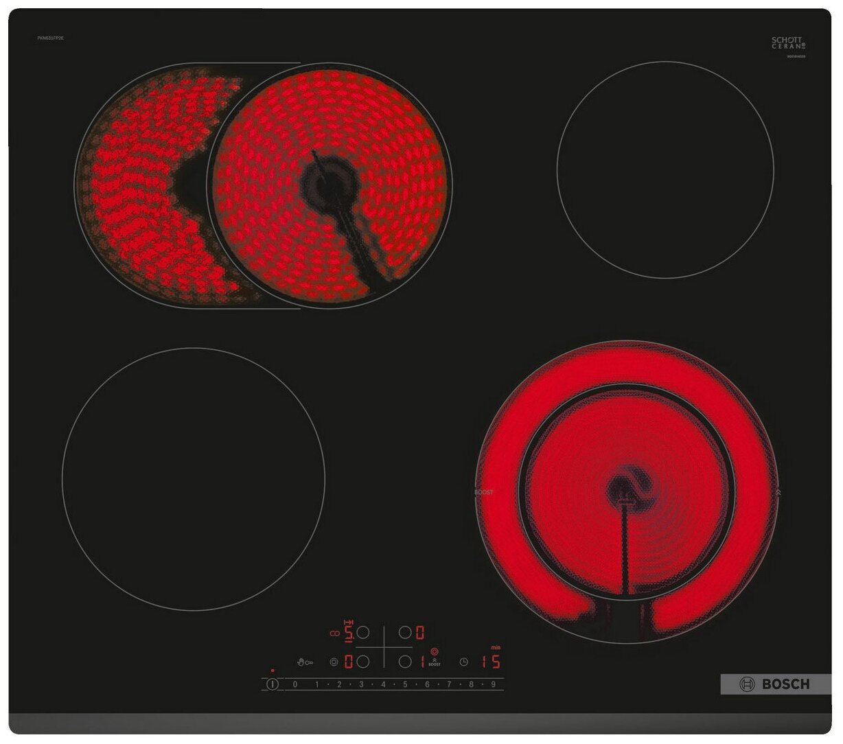 Варочная панель BOSCH PKN631FP2E