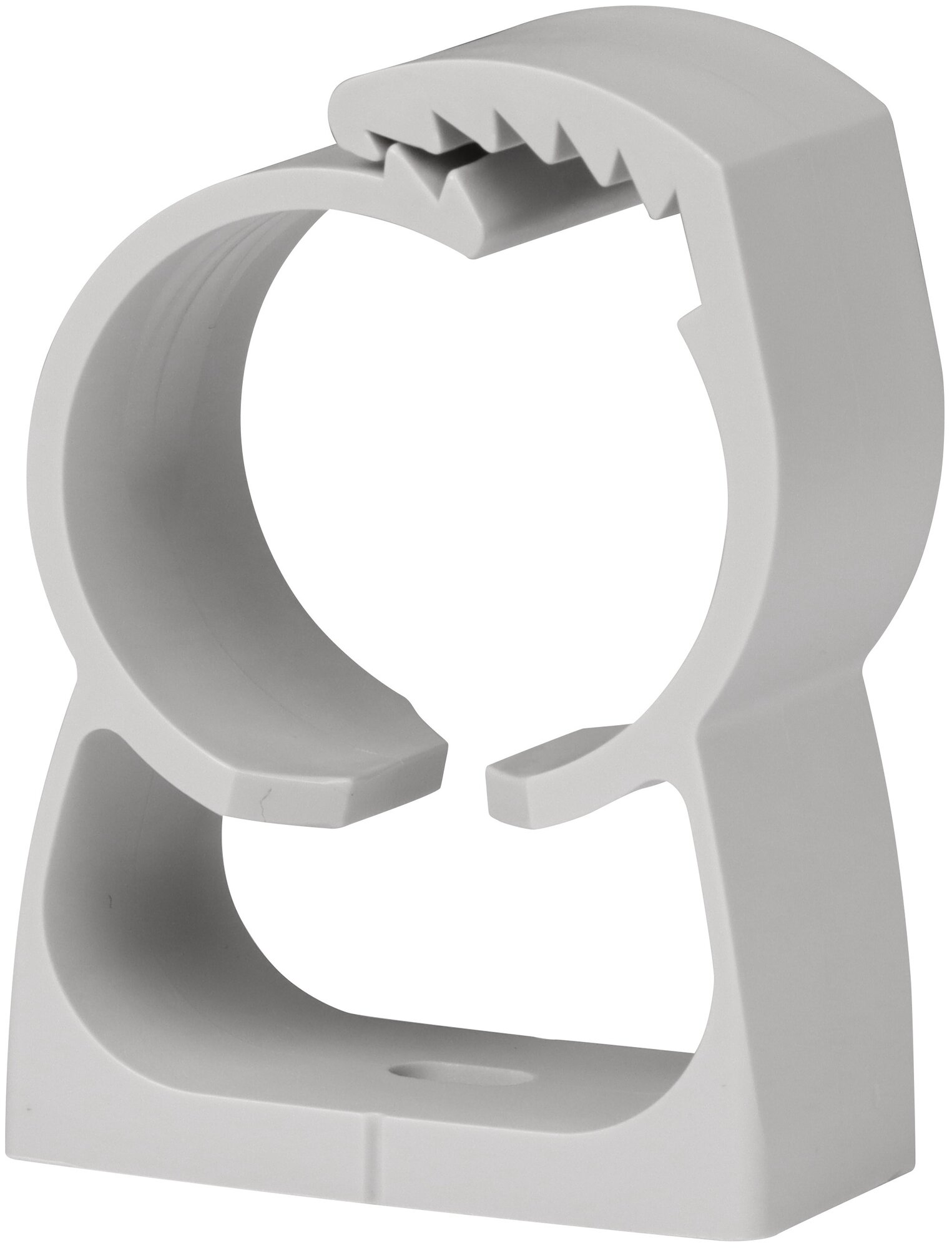 Европартнер Крепеж-клипса для трубы с фиксатором PDF 35-42 белая 10 шт 50004 D . - фотография № 3