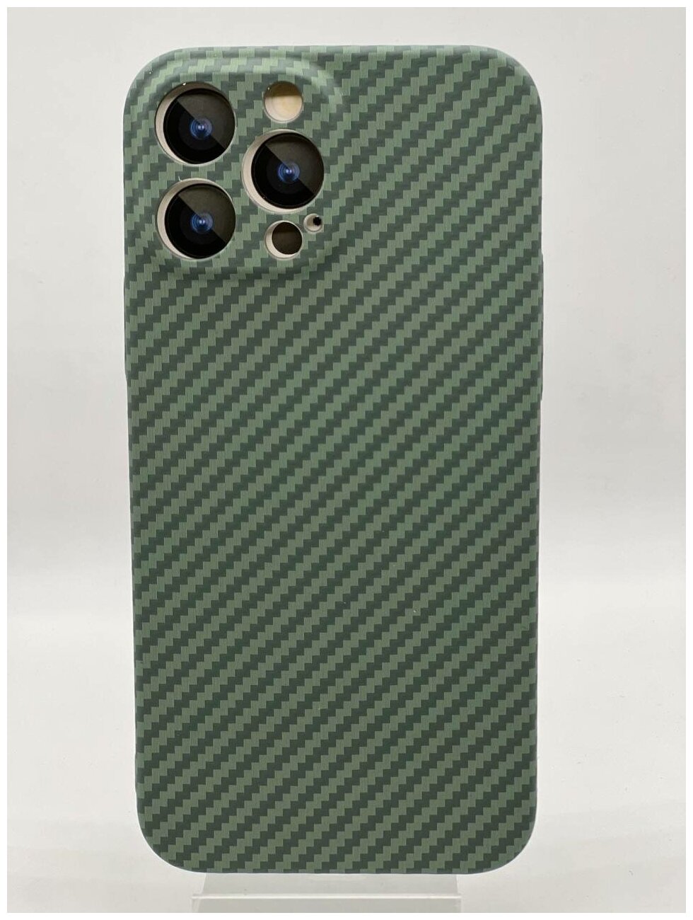 LUXO/ Тонкий чехол под кевлар и карбон на Айфон 13 Про Макс, Кейс под Carbon Kevlar для iPhone 13 Pro Max
