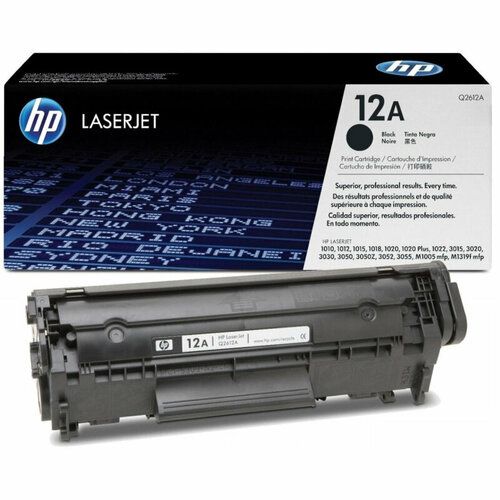 Картридж лазерный HP 12A Q2612A чер. для LJ 1010/1012/1015 картридж ds q2612a 12a
