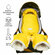 Конверт зимний меховой AMAROBABY Snowy Желтый, 85 см.