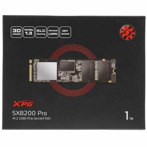 SSD диск ADATA M.2 XPG SX8200 Pro 1 Тб PCIe Gen3x4 3D TLC (ASX8200PNP-1TT-C) - фотография № 15