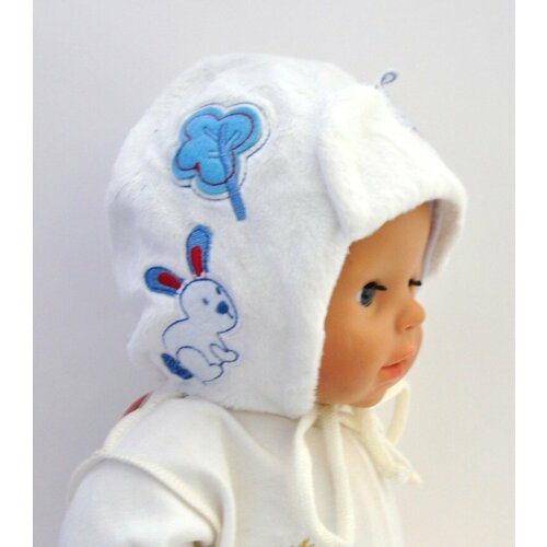 фото Шапка tutu, размер 44-46, белый