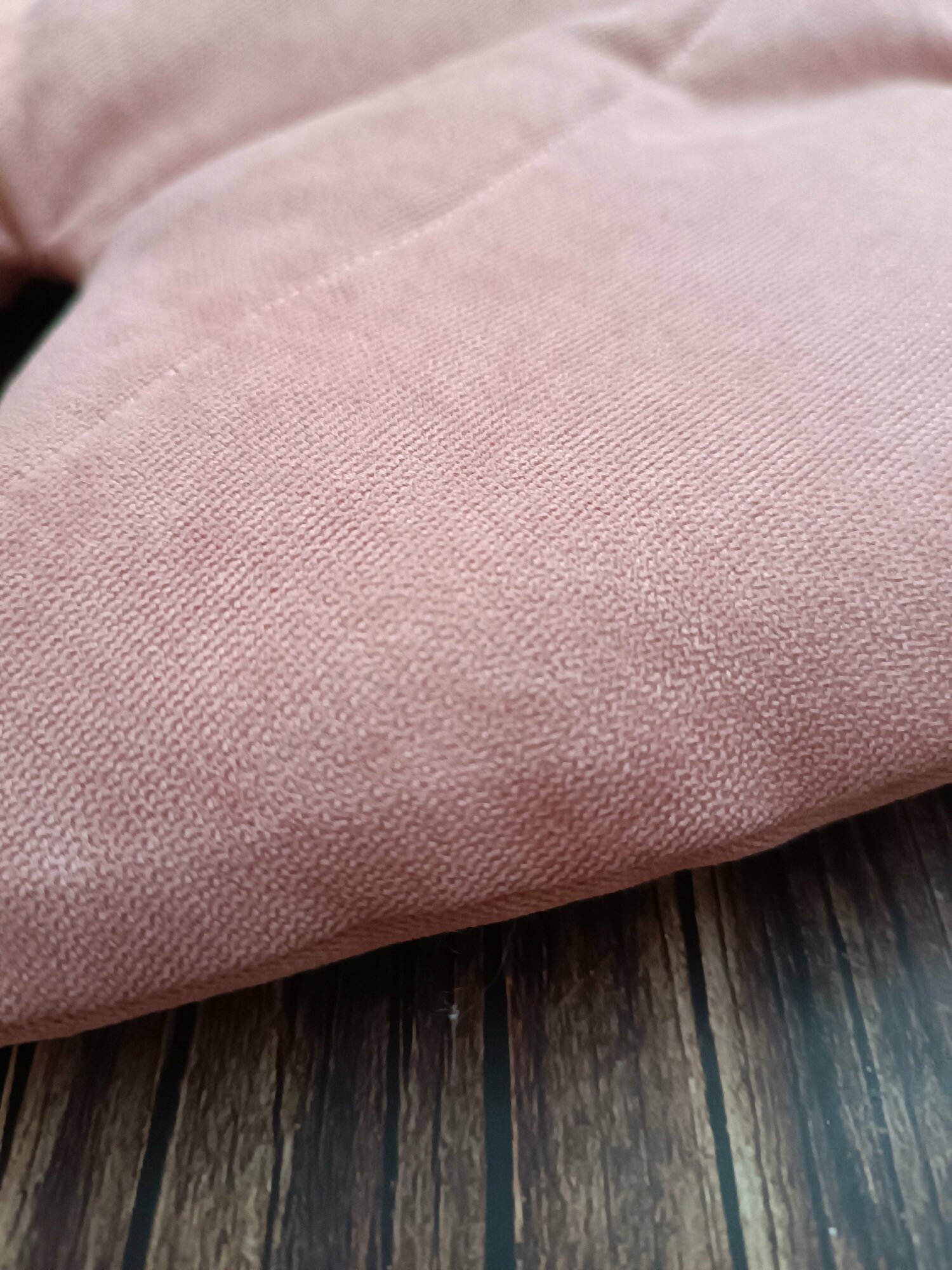 Ковёр лист Монстера из канваса,розовая пудра , размер 80*90см - фотография № 3