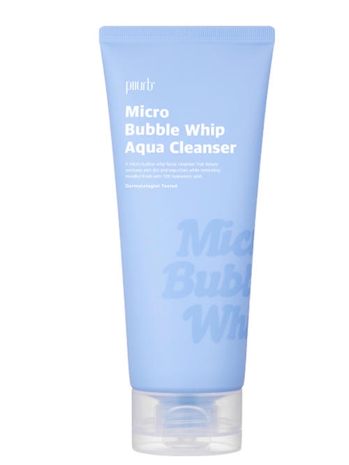Очищающая увлажняющая пенка с aquaxyl™ Piiurb Micro Bubble Whip Aqua Cleanser 130 мл