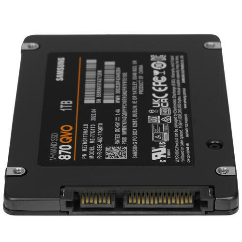 Твердотельный накопитель Samsung 870 QVO 1 ТБ SATA MZ-77Q1T0BW - фотография № 17