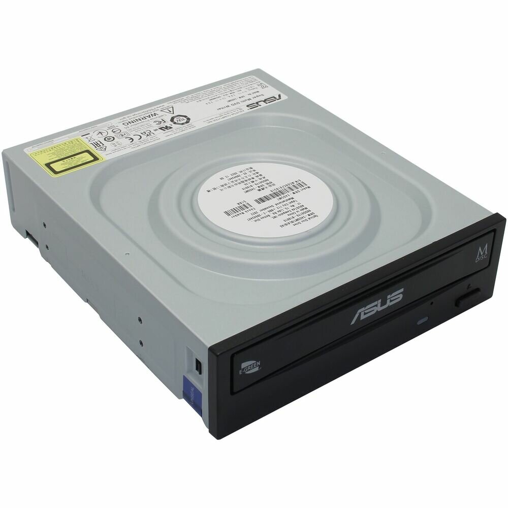 Привод оптический DVD±R/±RW ASUS DRW-24D5MT SATA Black